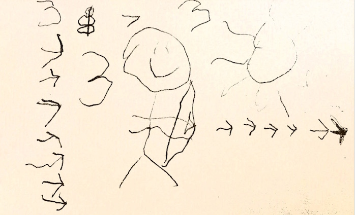 doodle from a church pew