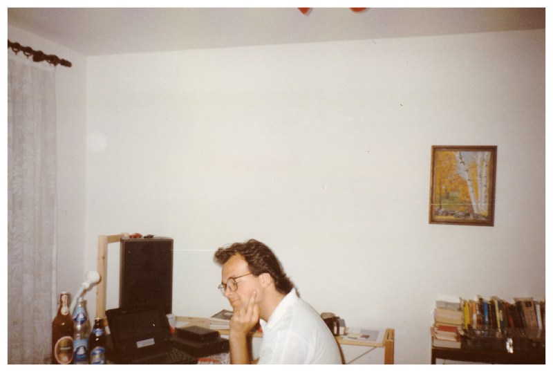 Tommi, aka worst-writer, meeting deadlines and privileged enough to do it on a piece of history.