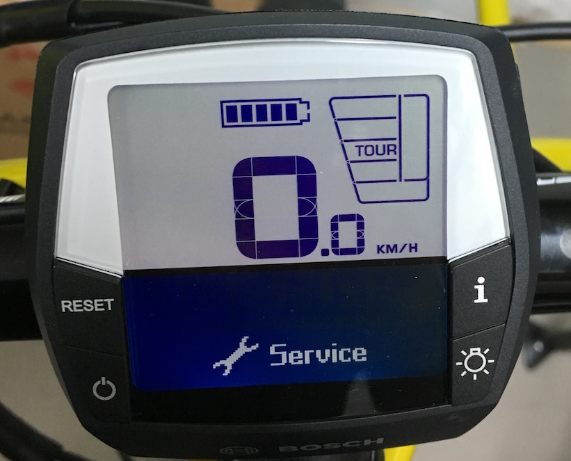charger gx touring service indicator