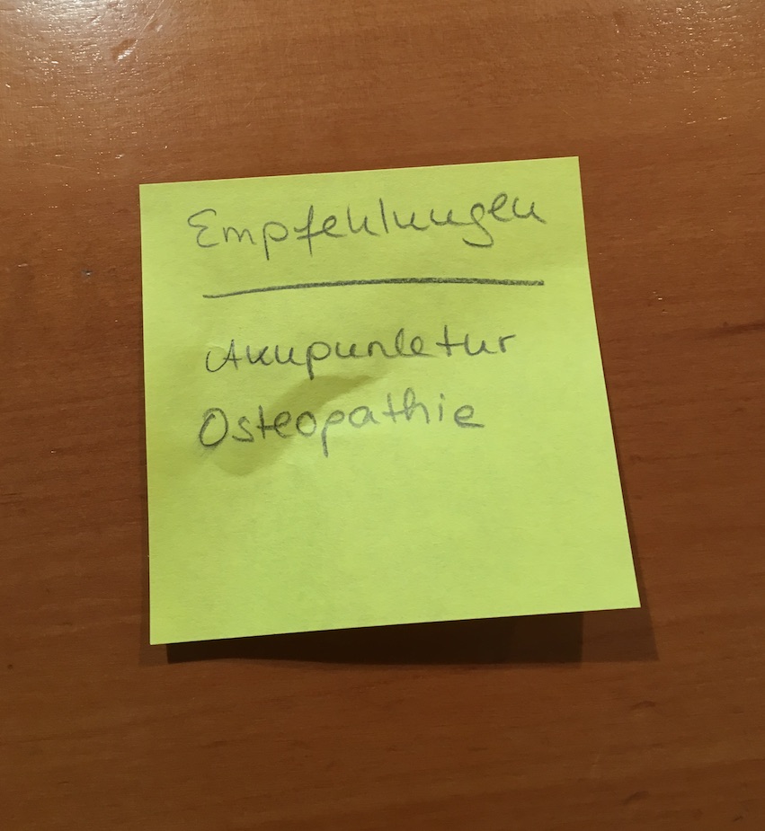 doctors recommended treatment