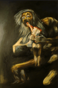 kronos eating his son